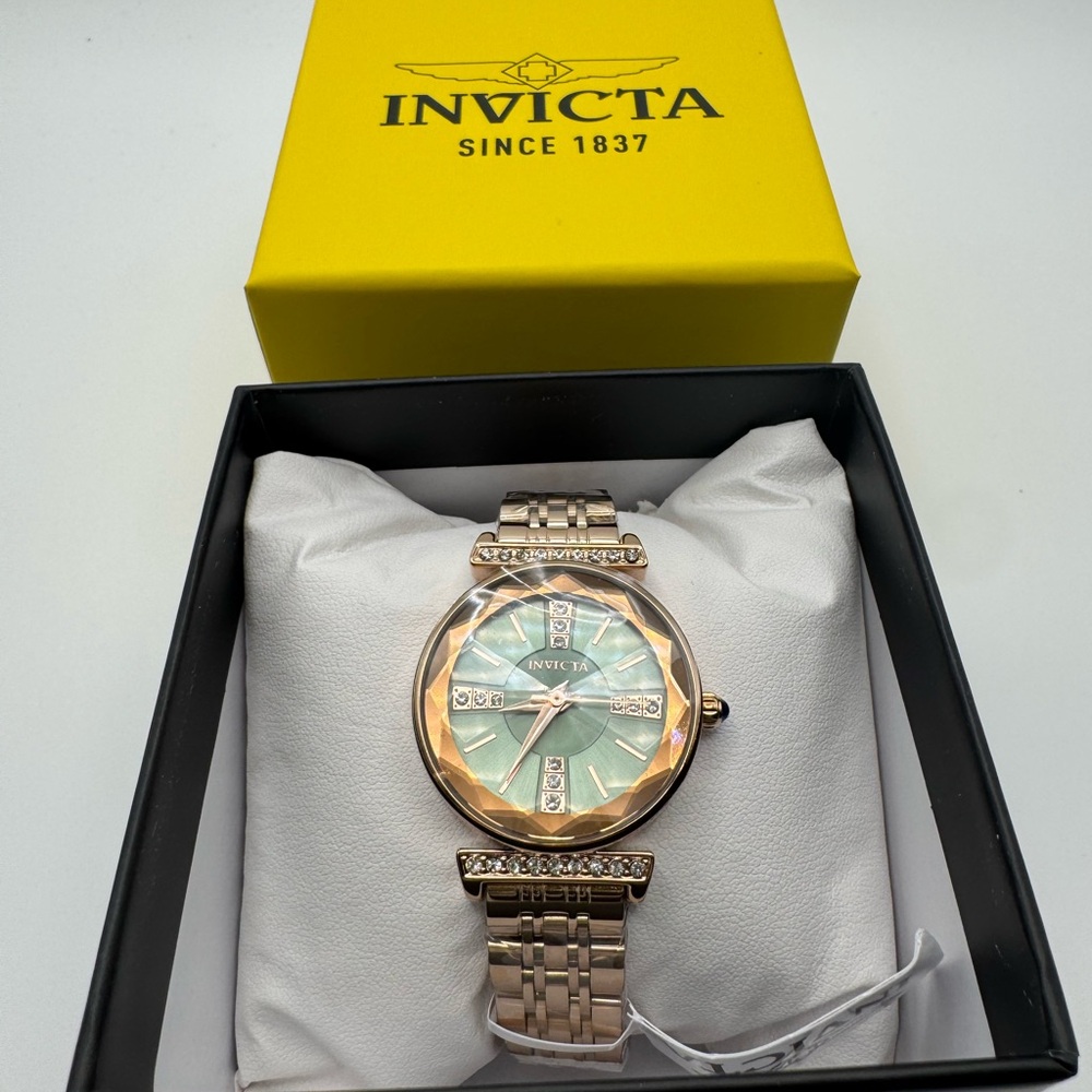 New Invicta Women’s Wildflower Rose Gold Watch 30mm 69420